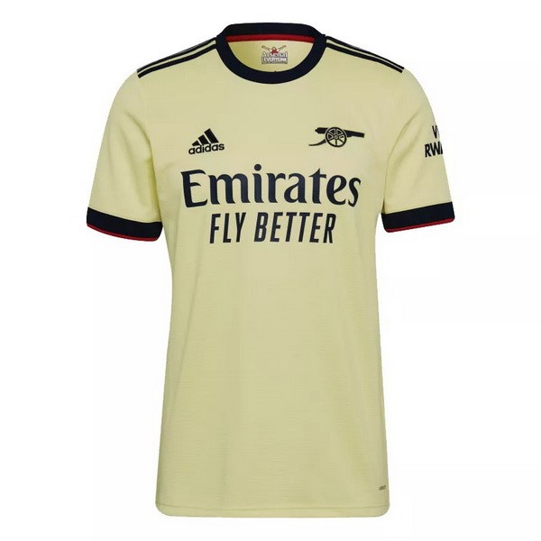 Camiseta Arsenal 2ª 2021-2022 Amarillo